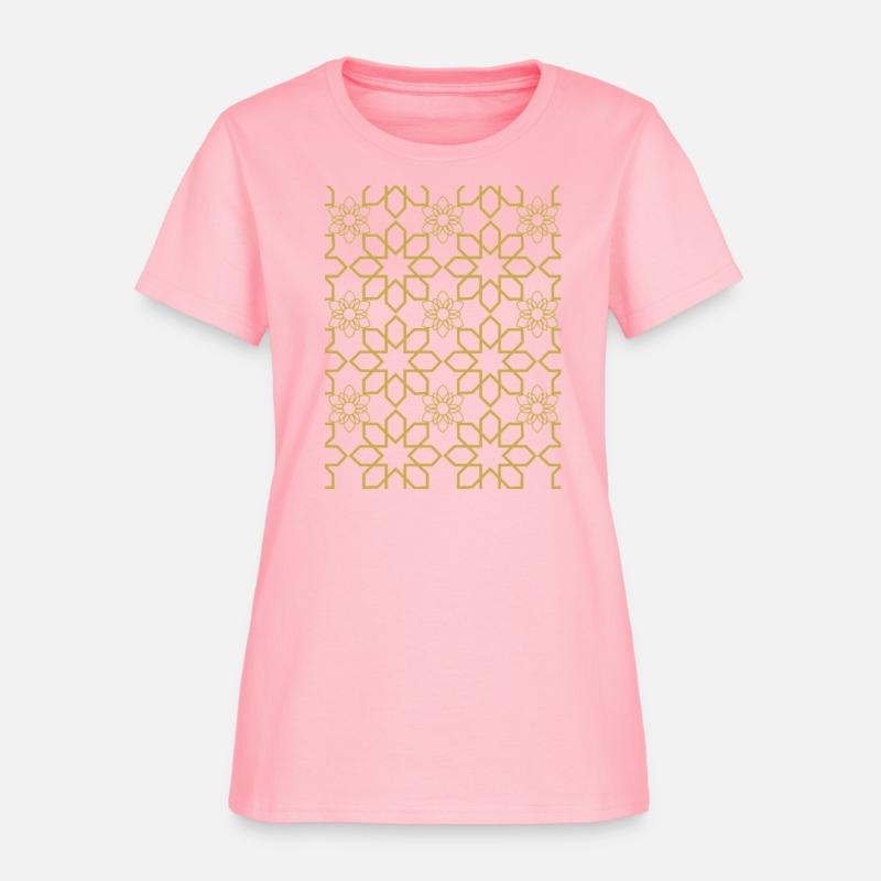 Yellow Gold Geometric T-Shirt