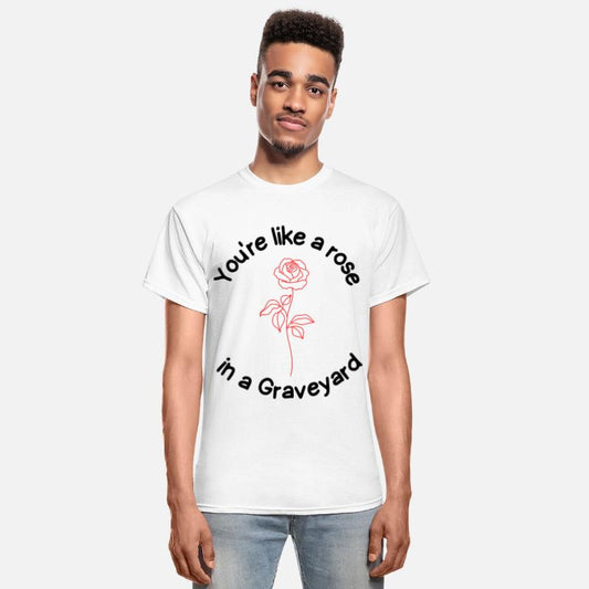 you're like a rose in a graveyard manacled